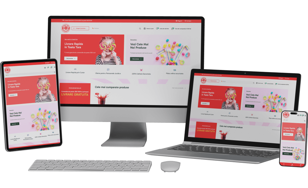 Creare Site Web Personalizat: de ce ai nevoie de un Website Unic pentru afacerea ta 8 creare magazin online responsive si optimizat