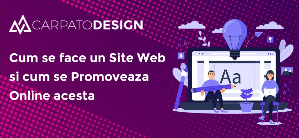cum se face un site web si cum se promoveaza