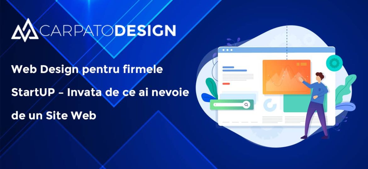Web design pentru firmele StartUp