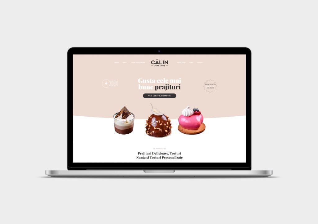 Creare Site Web Personalizat: de ce ai nevoie de un Website Unic pentru afacerea ta 9 site web realizat de CarpatoDesign CofetariaCalin.ro