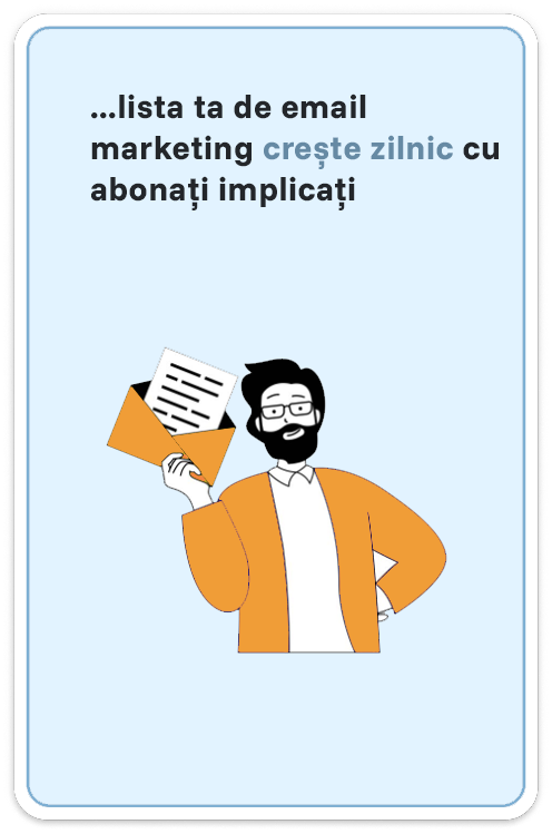 email marketing card