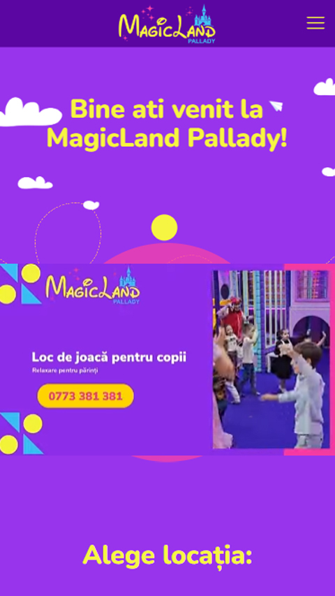 site web magicland pallady